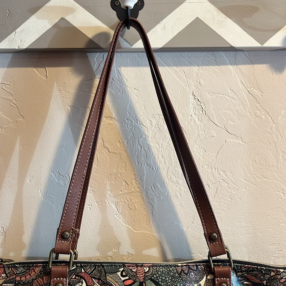 Sakroots Sienna Spirit Desert Patterned Metro Tote Bag - Picture 6 of 14